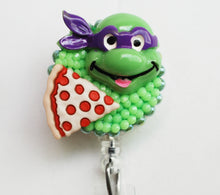 Load image into Gallery viewer, Teenage Mutant Ninja Turtle Donatello Retractable ID Badge Reel