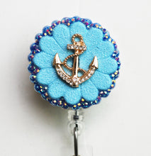 Load image into Gallery viewer, You Are My Anchor Retractable ID Badge Reel
