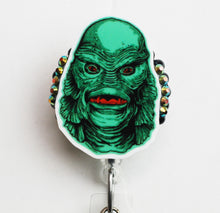 Load image into Gallery viewer, Creature From The Black Lagoon Retractable ID Badge Reel