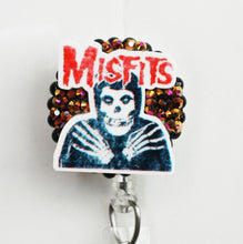Load image into Gallery viewer, The Misfits Retractable ID Badge Reel