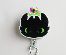 Load image into Gallery viewer, Toothless From How To Train Your Dragon Retractable ID Badge Reel