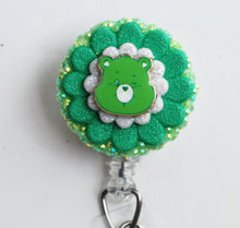 Load image into Gallery viewer, Good Luck Care Bear Retractable ID Badge Reel