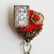 Load image into Gallery viewer, Pride And Prejudice Retractable ID Badge Reel