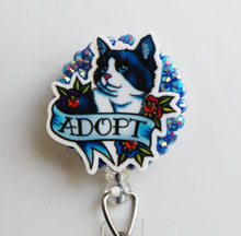 Load image into Gallery viewer, Adopt A Pet Retractable ID Badge Reel
