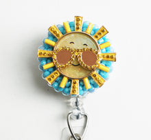 Load image into Gallery viewer, Sunny Sun Retractable ID Badge Reel