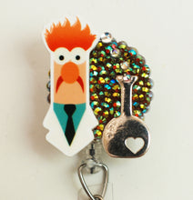 Load image into Gallery viewer, Beaker From The Muppets Retractable ID Badge Reel
