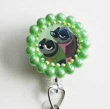 Load image into Gallery viewer, Zootopia's Flash And Priscilla Retractable ID Badge Reel