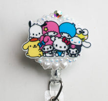 Load image into Gallery viewer, Sanrio Crew Retractable ID Badge Reel