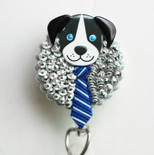 Load image into Gallery viewer, Dapper Dog Retractable ID Badge Reel
