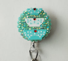 Load image into Gallery viewer, Pyrex Love Retractable ID Badge Reel