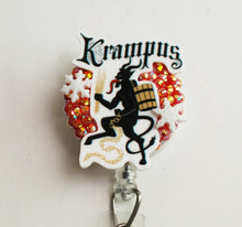 Load image into Gallery viewer, Krampus Retractable ID Badge Reel
