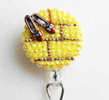 Load image into Gallery viewer, The Wizard Of Oz Ruby Slippers Retractable ID Badge Reel