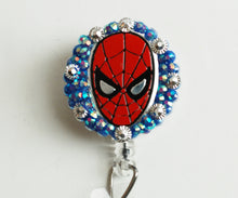 Load image into Gallery viewer, Spiderman Retractable ID Badge Reel