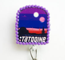 Load image into Gallery viewer, Star Wars Tatooine Retractable ID Badge Reel