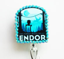 Load image into Gallery viewer, Star Wars Endor Retractable ID Badge Reel