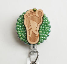 Load image into Gallery viewer, Sasquatch Big Foot Retractable ID Badge Reel