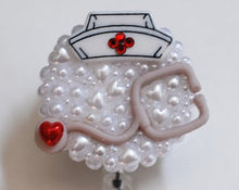 Load image into Gallery viewer, All For Nurses Retractable ID Badge Reel