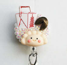 Load image into Gallery viewer, Chinese Take Out Retractable ID Badge Reel