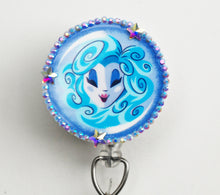 Load image into Gallery viewer, Haunted Mansion Madame Leota Retractable ID Badge Reel