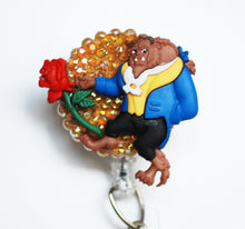 Load image into Gallery viewer, Beauty And The Beast - Beast Retractable ID Badge Reel