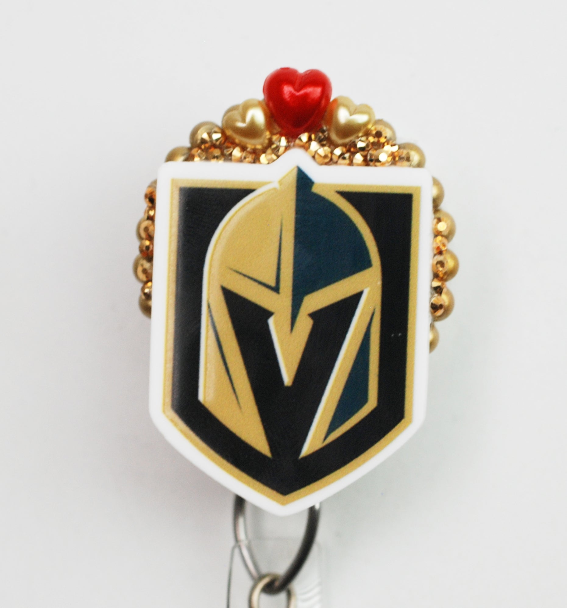 Las Vegas Golden Knights NHL Team Retractable Badge Holder Ticket Clip Reel  ID