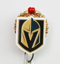 Load image into Gallery viewer, Las Vegas Golden Knights Retractable ID Badge Reel