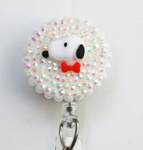 Load image into Gallery viewer, I Love Snoopy Retractable ID Badge Reel