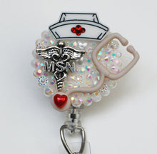 Load image into Gallery viewer, MSN Retractable ID Badge Reel