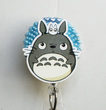 Load image into Gallery viewer, Totoro Retractable ID Badge Reel