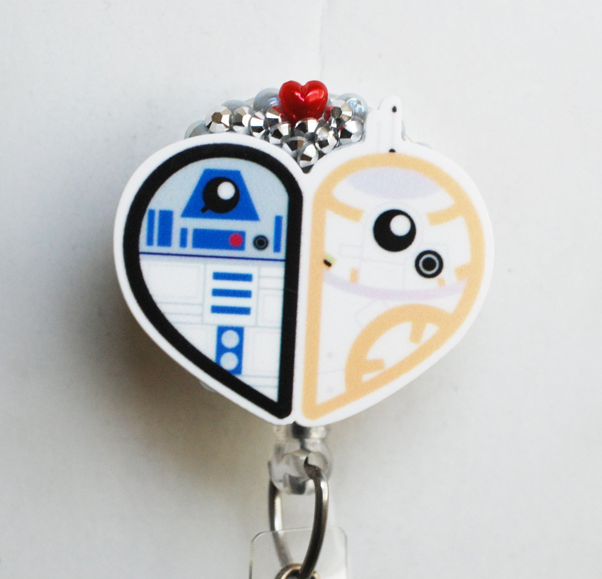 Star Wars R2D2 And BB8 Retractable ID Badge Reel – Zipperedheart
