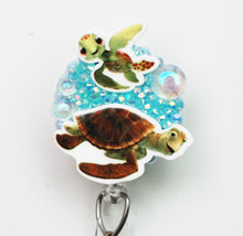 Load image into Gallery viewer, Finding Nemo's Crush And Squirt Retractable ID Badge Reel