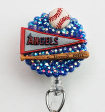 Load image into Gallery viewer, Angels Rule Retractable ID Badge Reel