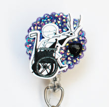 Load image into Gallery viewer, Dr. Finklestein From Nightmare Before Christmas Retractable ID Badge Reel