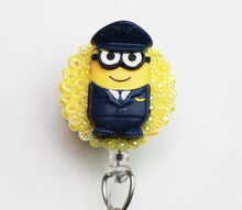Load image into Gallery viewer, Minion Pilot Kevin Retractable ID Badge Reel
