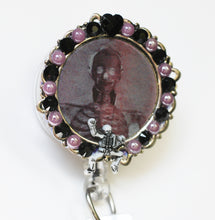Load image into Gallery viewer, Halloween Portrait Changer Retractable ID Badge Reel