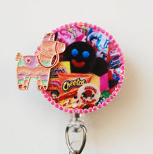 Load image into Gallery viewer, I Heart Mexican Candy Retractable ID Badge Reel