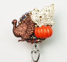 Load image into Gallery viewer, Signs Of Thanksgiving Retractable ID Badge Reel