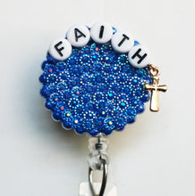Load image into Gallery viewer, Faith Retractable ID Badge Reel