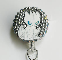 Load image into Gallery viewer, Light Fury Dragon Retractable ID Badge Reel