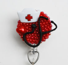 Load image into Gallery viewer, It's All About Nursing Retractable ID Badge Reel