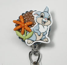 Load image into Gallery viewer, Disney Bambi's Thumper Retractable ID Badge Reel
