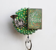 Load image into Gallery viewer, Joy To The World Retractable ID Badge Reel