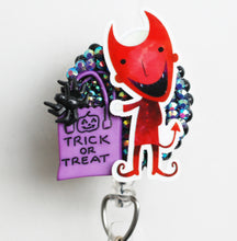 Load image into Gallery viewer, Nightmare Before Christmas Lock Retractable ID Badge Reel