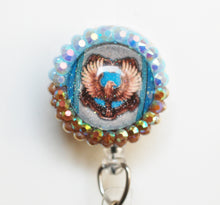 Load image into Gallery viewer, Harry Potter Ravenclaw Symbol Retractable ID Badge Reel