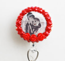 Load image into Gallery viewer, Paperman Love Retractable ID Badge Reel