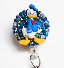 Load image into Gallery viewer, Donald Duck Mood Retractable ID Badge Reel
