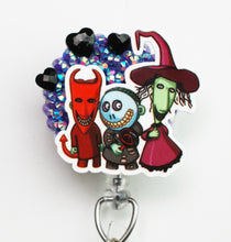 Load image into Gallery viewer, A Love For Lock Shock And Barrel Retractable ID Badge Reel