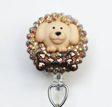 Load image into Gallery viewer, Little Retriever Retractable ID Badge Reel