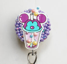 Load image into Gallery viewer, Mickey Mouse Boba Retractable ID Badge Reel