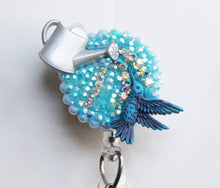 Load image into Gallery viewer, Hummingbird Retractable ID Badge Reel